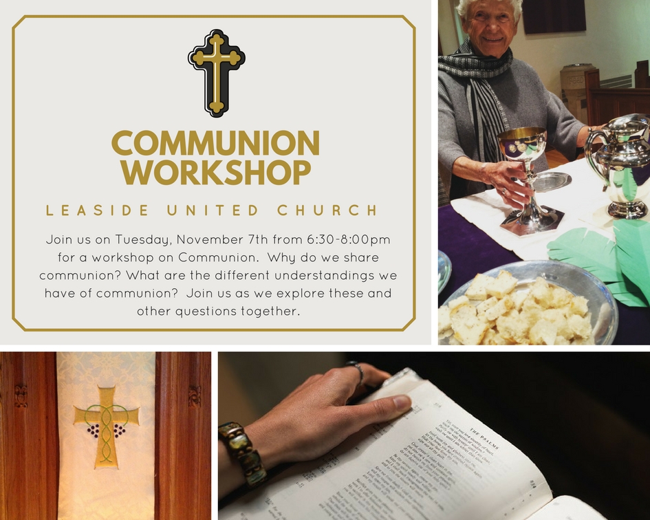 Communion Workshop – Leaside United Church